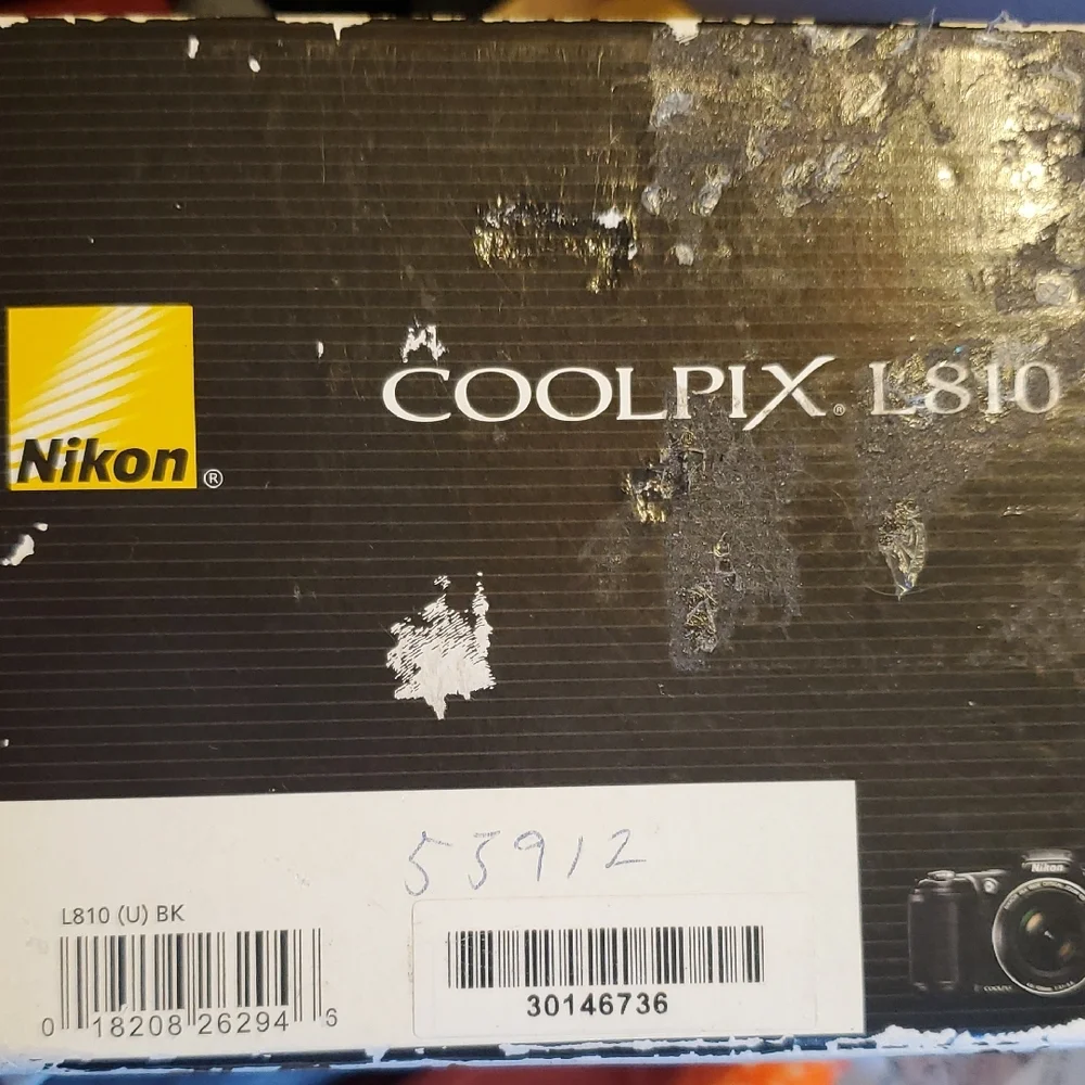 Nikon COOLPIX L810 Black Camera